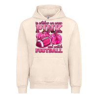 Sandshell In October We Wear Pink Watch Football Urban Hoodie - texasbilliewilder