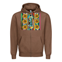Chestnut western teacher Zipper Hoodie - LillyAllenDesigns