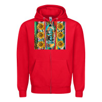 Red western teacher Zipper Hoodie - LillyAllenDesigns