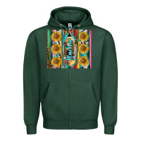 Sports Green western teacher Zipper Hoodie - LillyAllenDesigns