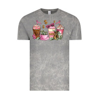 Cloud Rock boss lady coffee cups Vintage Tee - AdoDesignShop