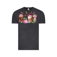 Vintage Black boss lady coffee cups Vintage Tee - AdoDesignShop