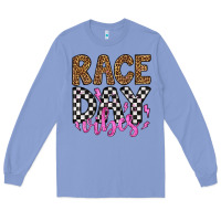 Colony Blue race day vibes Long Sleeve Tee - Artiststas