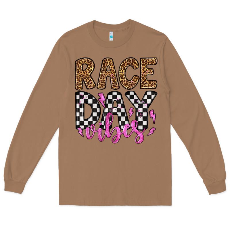 Race Day Vibes Long Sleeve Tee by Artiststas | Teevron