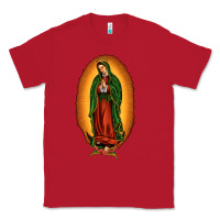 Red our lady of Guadalupe Classic Tee - JahusDesignShop