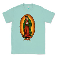 Seafoam our lady of Guadalupe Classic Tee - JahusDesignShop