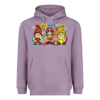 Lavender sports gnomies Heavyweight Hoodie - NancyCooperArtShop