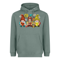 Sage sports gnomies Heavyweight Hoodie - NancyCooperArtShop