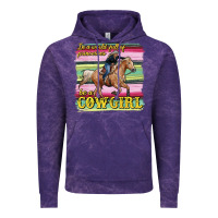 Cloud Purple in a world full of princesses be a cowgirl Vintage Hoodie - RanaPortraitStore