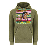 Vintage Olive in a world full of princesses be a cowgirl Vintage Hoodie - RanaPortraitStore