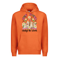 Carrot read books change the world artiststas Premium Hoodie - Artiststas