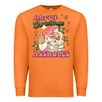 Carrot merry christmas assholes Premium Sweatshirt - MaliasSmallBusiness