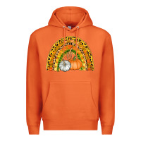 Carrot fall rainbow Premium Hoodie - AdoDesignShop