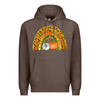 Coffee fall rainbow Premium Hoodie - AdoDesignShop