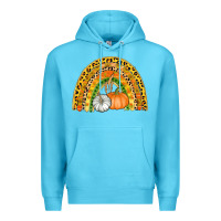 Ocean Blue fall rainbow Premium Hoodie - AdoDesignShop