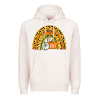 Pale Pink fall rainbow Premium Hoodie - AdoDesignShop