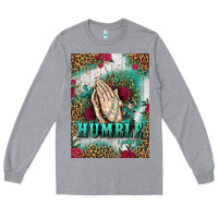Heather Grey western humble 1 peter 5 6 car air freshener Long Sleeve Tee - Jasminsmagicworld