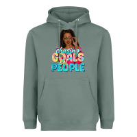 Sage chasing goals not people Heavyweight Hoodie - NancyCooperArtShop