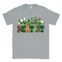 Heather Grey st patricks day one lucky dentist Classic Tee - AdoDesignShop