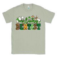 Matcha st patricks day one lucky dentist Classic Tee - AdoDesignShop