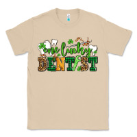 Mushroom st patricks day one lucky dentist Classic Tee - AdoDesignShop