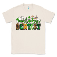 Natural st patricks day one lucky dentist Classic Tee - AdoDesignShop
