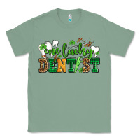 Sage st patricks day one lucky dentist Classic Tee - AdoDesignShop