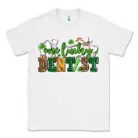 White st patricks day one lucky dentist Classic Tee - AdoDesignShop