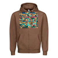 Chestnut Western Teacher Pencil Zipper Hoodie - LillyAllenDesigns