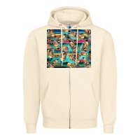 Sandshell Western Teacher Pencil Zipper Hoodie - LillyAllenDesigns