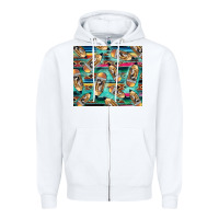 White Western Teacher Pencil Zipper Hoodie - LillyAllenDesigns
