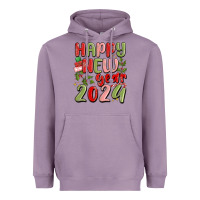 Lavender happy new year 2024 Heavyweight Hoodie - MaliasSmallBusiness