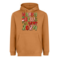 Meerkat happy new year 2024 Heavyweight Hoodie - MaliasSmallBusiness
