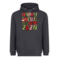 Smoke happy new year 2024 Heavyweight Hoodie - MaliasSmallBusiness