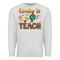 Dove Grey ready to teach Premium Sweatshirt - NancyCooperArtShop