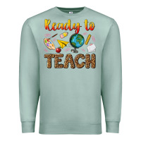 Seafoam ready to teach Premium Sweatshirt - NancyCooperArtShop