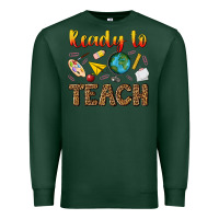 Sports Green ready to teach Premium Sweatshirt - NancyCooperArtShop