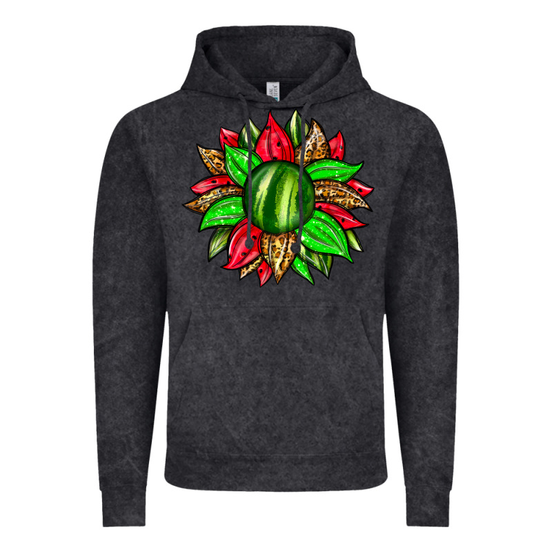 Watermelon Sunflower Vintage Hoodie by Zillion Design Studio | Teevron