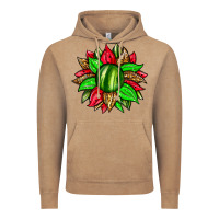 Vintage Coffee watermelon sunflower Vintage Hoodie - Zillion Design Studio