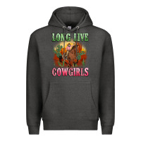 Charcoal Heather long live cowgirls artiststas Premium Hoodie - Artiststas