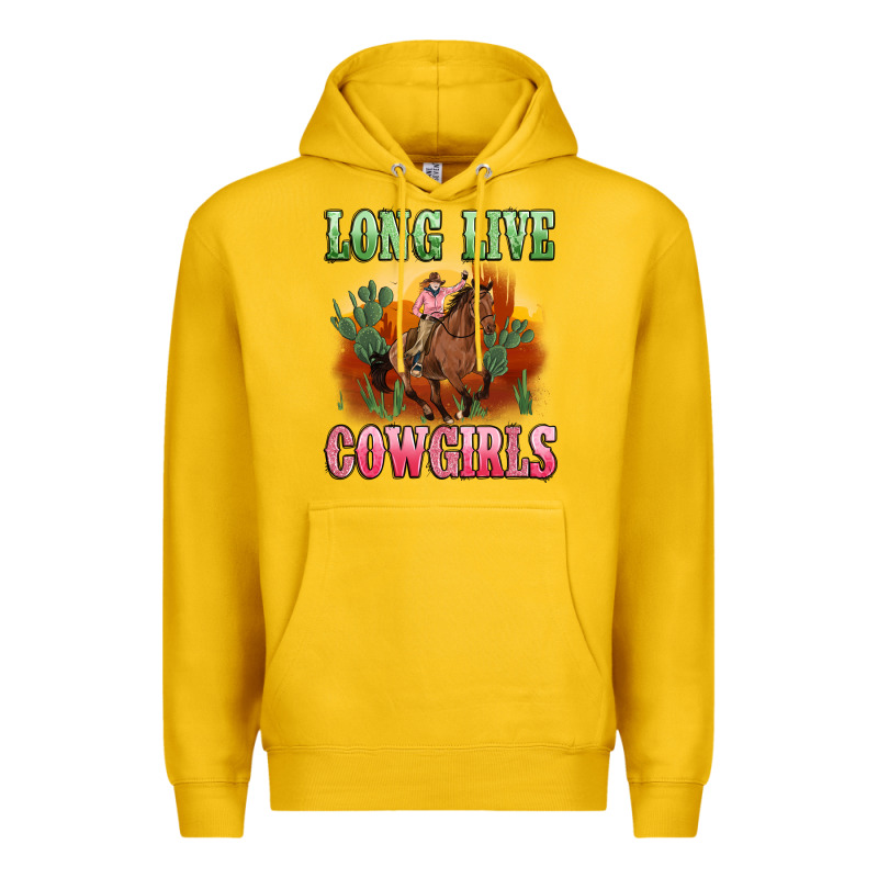 Long Live Cowgirls Artiststas Premium Hoodie by Artiststas | Teevron