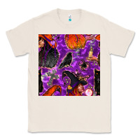 Natural halloween witch seamless pattern Classic Tee - BundleAndBundleShop