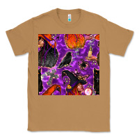 Toasted Coconut halloween witch seamless pattern Classic Tee - BundleAndBundleShop