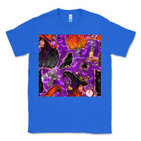 True Royal halloween witch seamless pattern Classic Tee - BundleAndBundleShop