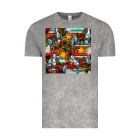 Christmas Horse Leopard Tartan Vintage Tee | Teevron