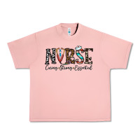 Salmon nurse caring strong essential Urban Heavy Tee - CowhideDigitalArt
