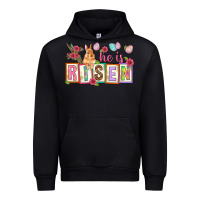 Black He is risen Urban Hoodie - NancyCooperArtShop