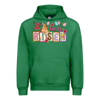 Emerald He is risen Urban Hoodie - NancyCooperArtShop