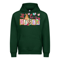 Foreset Green He is risen Urban Hoodie - NancyCooperArtShop
