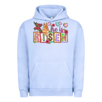 Pigment Grape Ice He is risen Urban Hoodie - NancyCooperArtShop